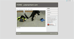 Desktop Screenshot of juliamanheim.com